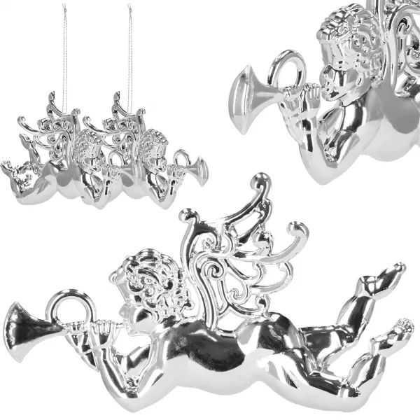 Christmas tree decoration Springos CA1067 13x7.5x2cm 2 pcs.