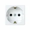 Plug socket Simon serie 27 White Schuko