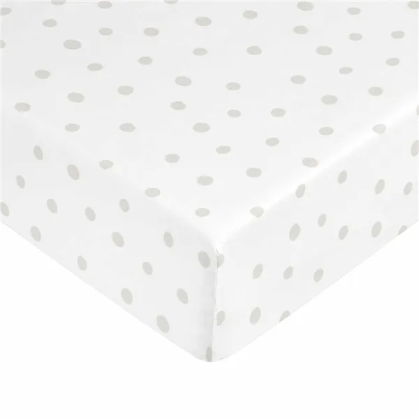 Fitted bottom sheet Kids&Cotton Kenai Multicolour