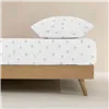 Fitted bottom sheet Kids&Cotton Kenai Multicolour