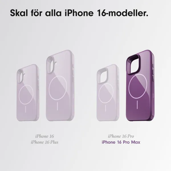 Pārvietojams Pārsegs Apple IPHONE 16 PRO MAX Violets