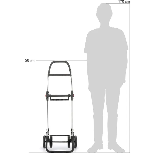 Ostukorv Rolser i-max mf 4l Must (Renoveeritud A)