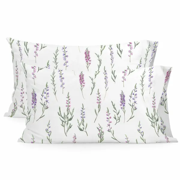 Bedding set HappyFriday Lavender Multicolour Double