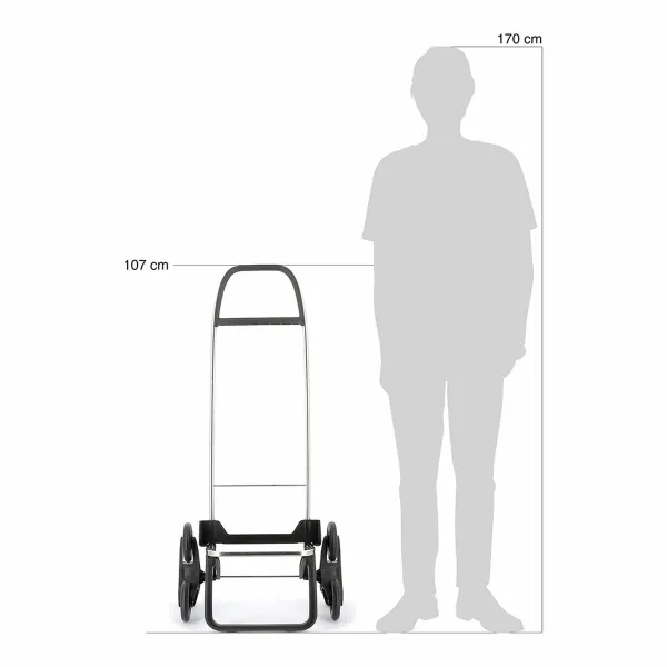 Корзина для покупок Rolser i-max mf 6 Красный 47,5 x 39,5 x 107 cm 43 L Складной