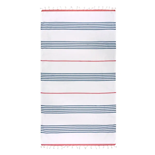 Towel set HappyFriday Lagoon Blue 2 Pieces