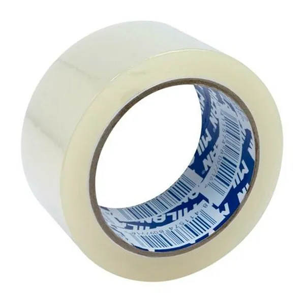 Adhesive Tape Milan Transparent Packaging 66 m 5 cm (6 Units)