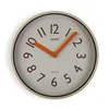 Wall Clock Versa Cream Plastic Quartz 4 x 30 x 30 cm