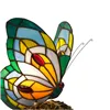 Desk lamp Viro Mariposa Glass 23 x 28 x 23 cm Butterfly