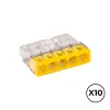 Greitas jungtis Wago 2,5 mm 5 Jungtys (10 vnt.)