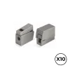 Быстроразъемный соединитель Wago 8 x 20,4 x 15,5 mm 2,5 mm Соединения x 2 (10 штук)