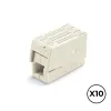 Ātrs savienotājs Wago 9,5 x 20,4 x 15,5 mm 2,5 mm 3 conexiones (10 gb.)