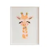 Painting Crochetts Multicolour 33 x 43 x 2 cm Giraffe