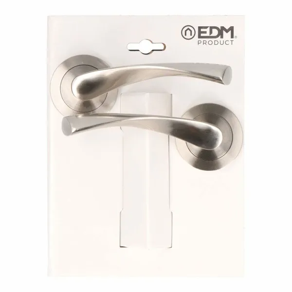 Rankenos komplektas EDM 86032 707 Aliuminis Ø 6,5 x 12 cm