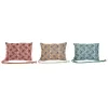 Cushion Home ESPRIT Brown Turquoise Coral 30 x 10 x 20 cm (3 Units)