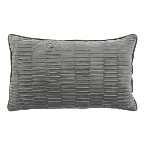 Cushion Home ESPRIT Light grey 50 x 30 cm