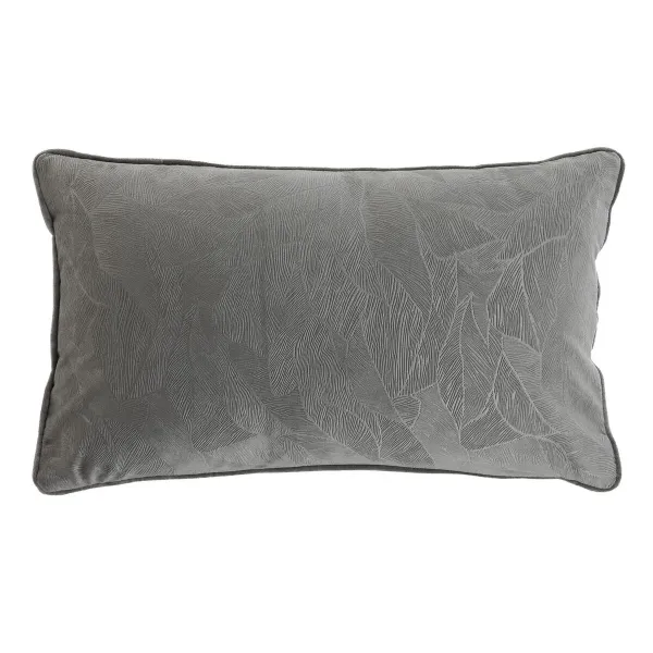 Cushion Home ESPRIT Light grey 50 x 30 cm