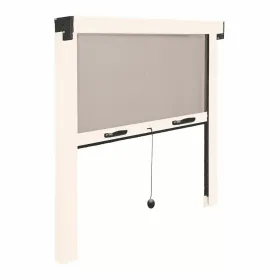 Tinklelis nuo uodų IRS Balta 100 x 140 cm Aliuminis Stiklo pluoštas Langai Valcavimo