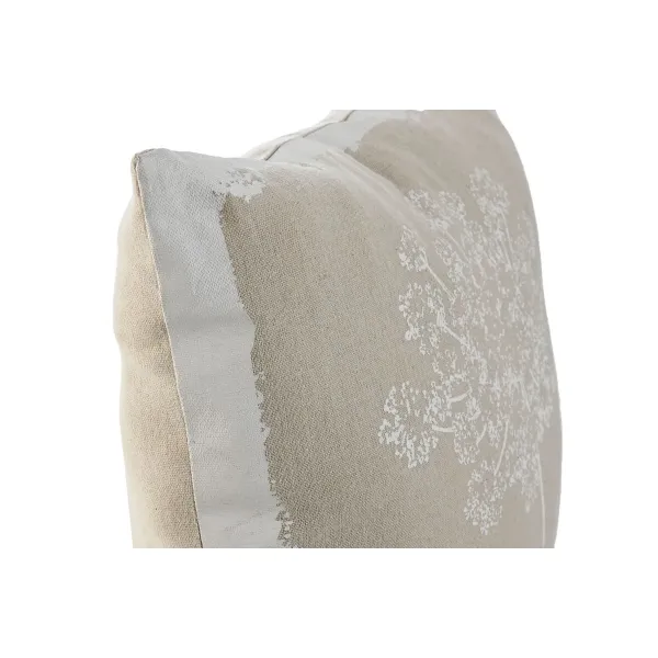 Cushion Home ESPRIT White Beige Printed Boho 45 x 45 cm