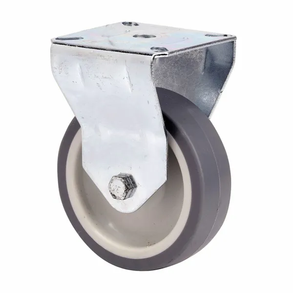 Rueda Ruedas Alex Harmaa Kumi Poliamix Ø 8 cm 60 Kg