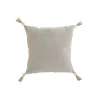 Cushion Home ESPRIT White Beige Printed Boho 45 x 45 cm