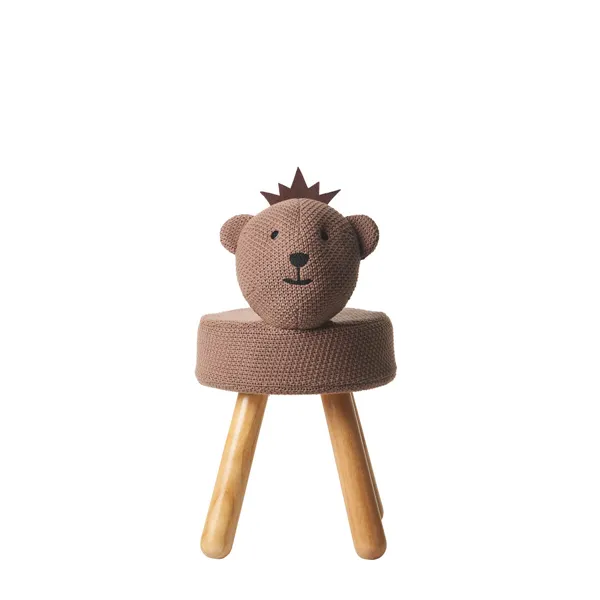 Stool Crochetts Brown 34 x 55 x 34 cm Bear