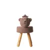 Stool Crochetts Brown 34 x 55 x 34 cm Bear