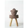 Stool Crochetts Brown 34 x 55 x 34 cm Bear