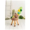 Stool Crochetts Brown 34 x 55 x 34 cm Bear