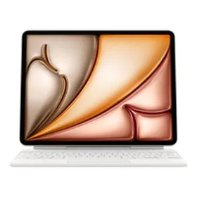 Klaviatūra Apple MDFW4Y/A Balts Spāņu Qwerty