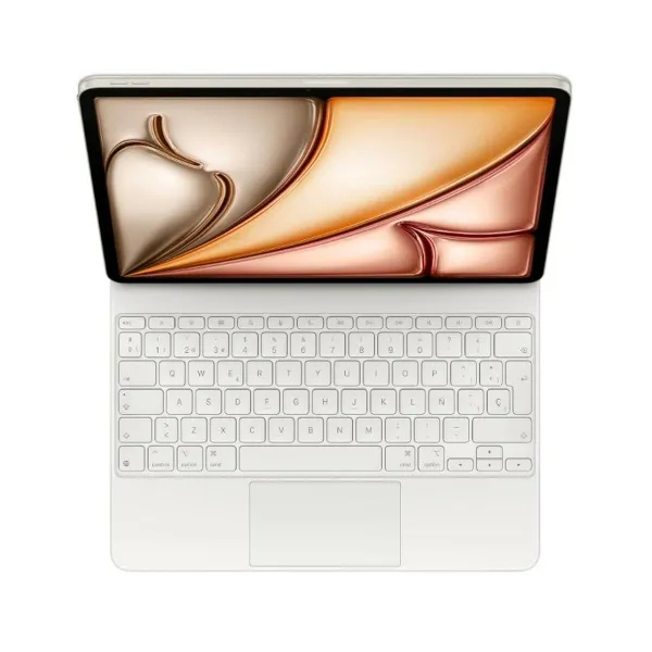 Klaviatūra Apple MDFW4Y/A Balts Spāņu Qwerty