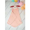 Bath towel Crochetts Pink 128 x 2 x 110 cm Rabbit