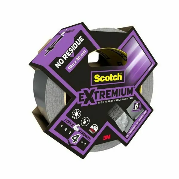Ilmastointiteippi Scotch 18 m x 48 mm Harmaa