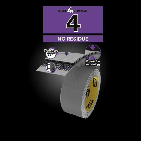 Duct tape Scotch 18 m x 48 mm Grey