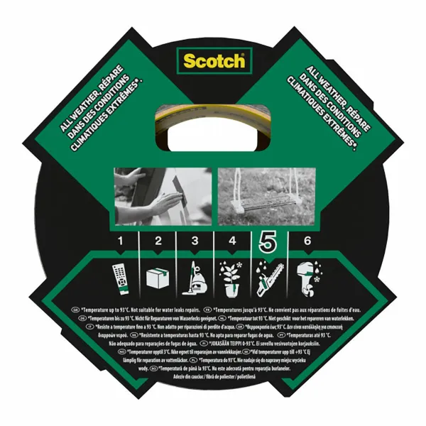 Ilmastointiteippi Scotch extremium 5 27,4 m x 48 mm Harmaa