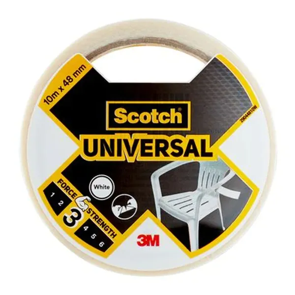 Duct tape Scotch White 10 m x 48 mm