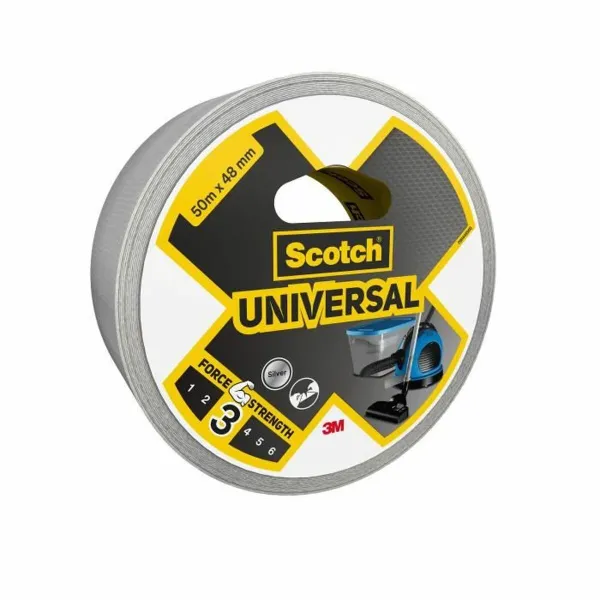 Американская лента Scotch Серый 50 m x 48 mm (6 штук)
