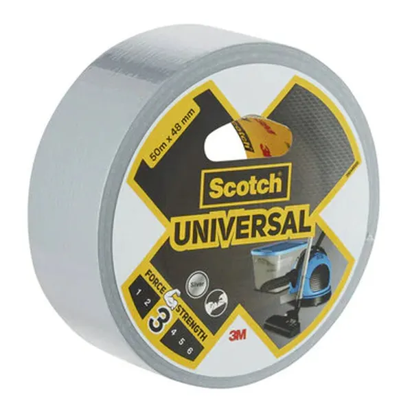 Американская лента Scotch Серый 50 m x 48 mm (6 штук)