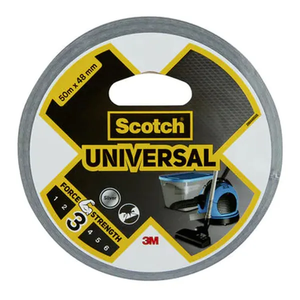 Американская лента Scotch Серый 50 m x 48 mm (6 штук)