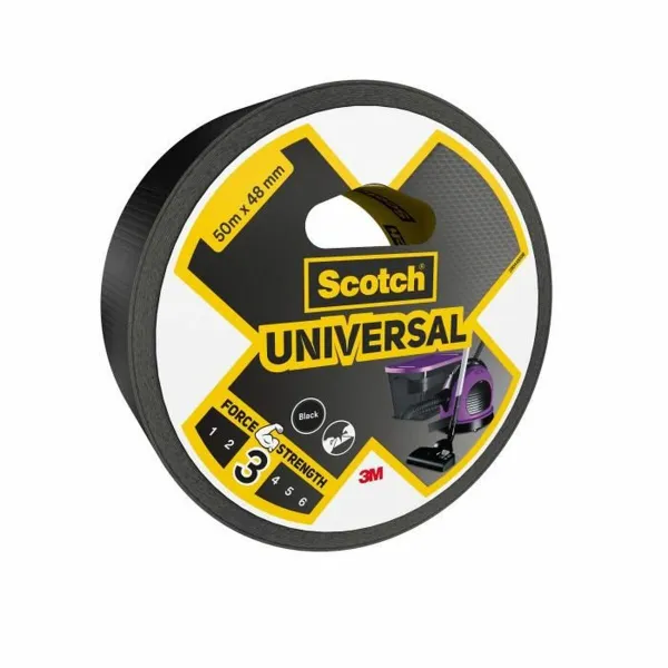 Американская лента Scotch Чёрный 50 m x 48 mm (6 штук)
