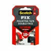 Двусторонний скотч Scotch 19 mm x 1,5 m Чёрный Красный Серый