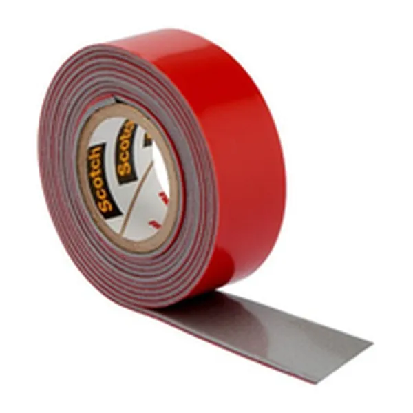 Двусторонний скотч Scotch 19 mm x 1,5 m Чёрный Красный Серый