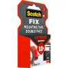 Двусторонний скотч Scotch 19 mm x 1,5 m Чёрный Красный Серый