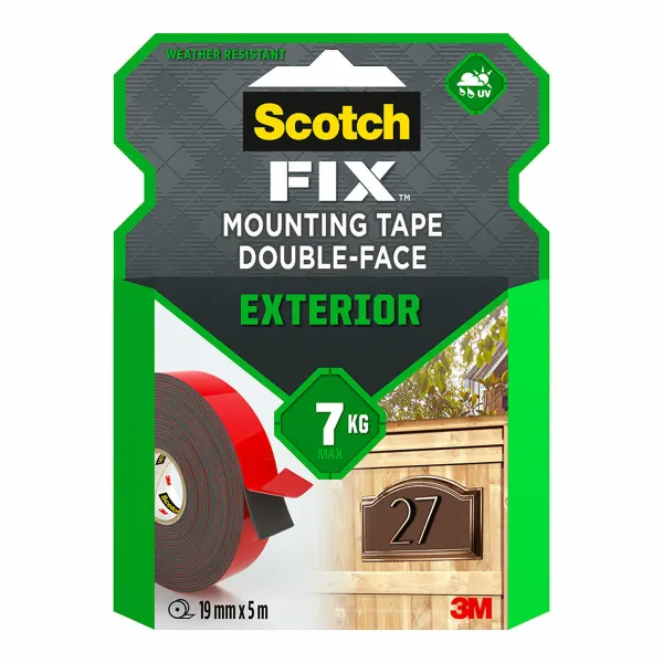 Kahepoolne Kleeplint Scotch 19 mm x 5 m