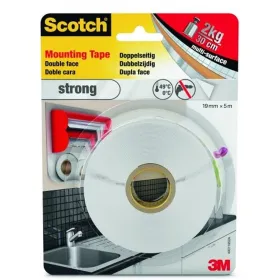 Двусторонний скотч Scotch 19 mm x 5 m Белый