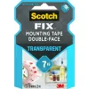 Double Sided Tape Scotch Transparent 19 mm x 1,5 m