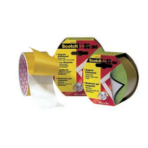 Divpusēja lente Scotch 20 m x 50 mm Balts