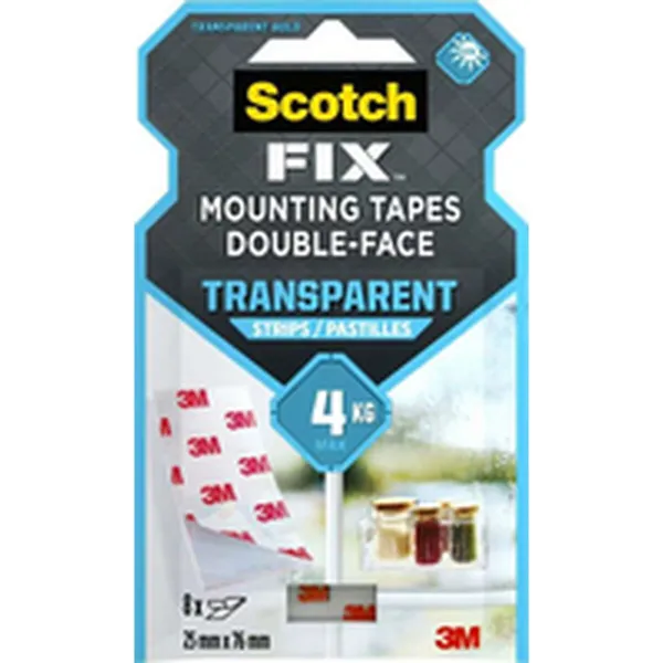 Double Sided Tape Scotch Transparent
