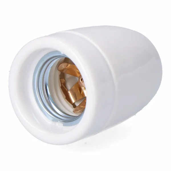 Lamp holder F-line White 100 W E27 Vintage