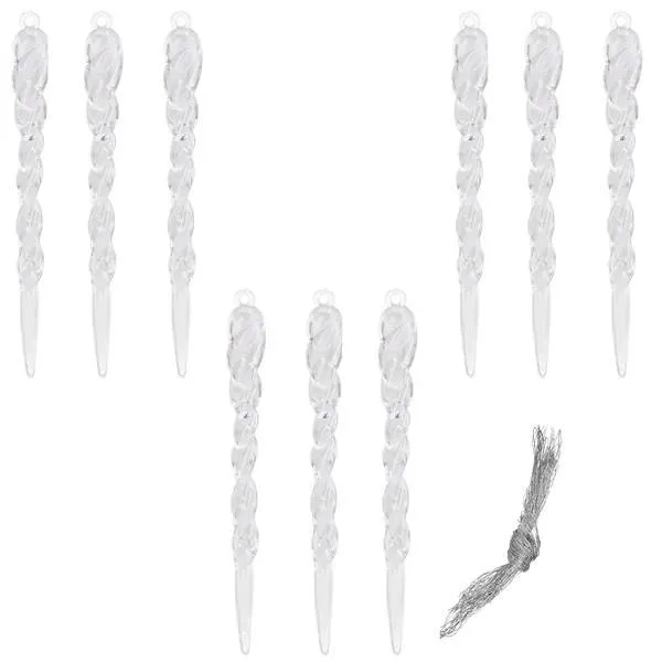 Jõulujääpurikad Springos CA0748 15cm, 9 tk
