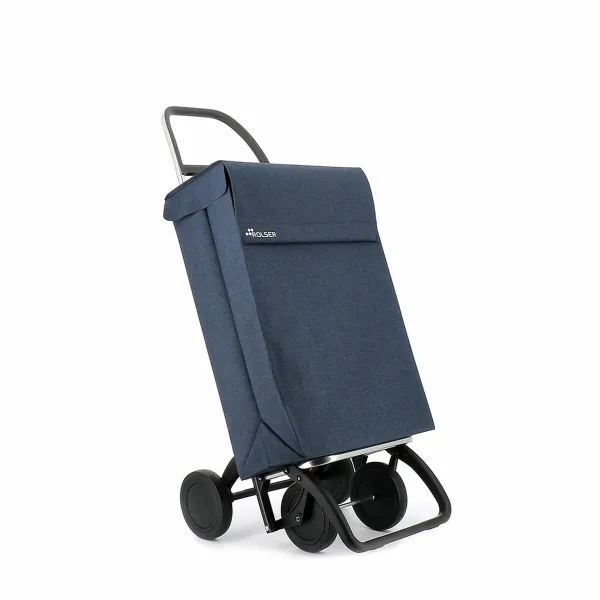 Корзина для покупок Rolser Jean Tweed Тёмно Синий 43 L